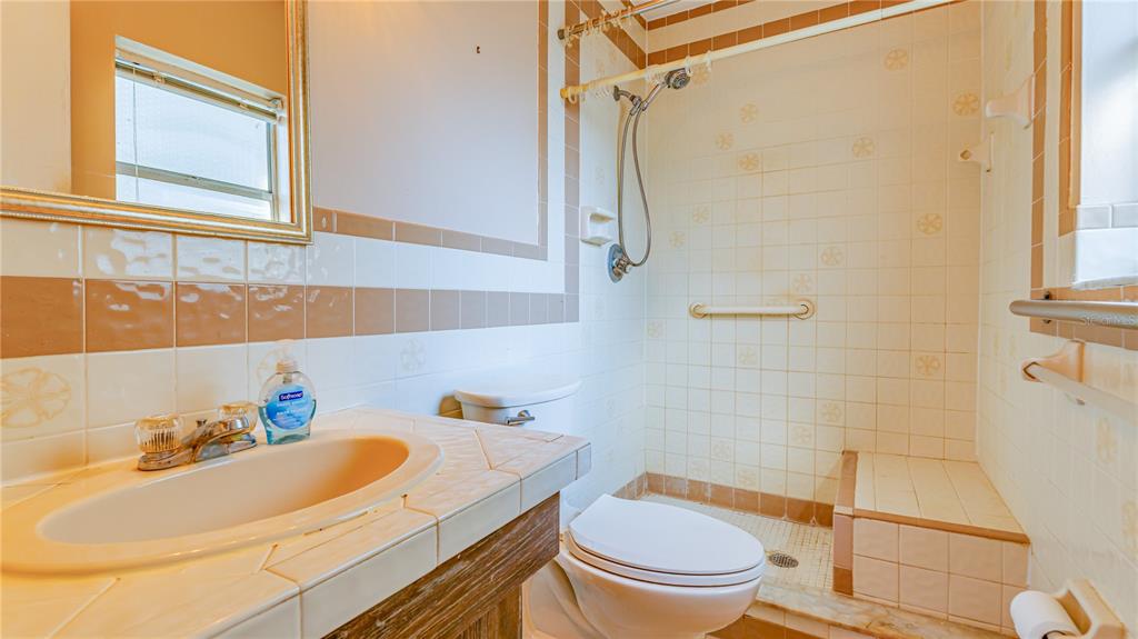633 Huntington Street Brandon, FL 33511 - Photo 14 of 35 a bathroom with a sink toilet and shower