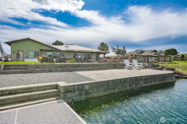 a view of a swimming pool and a terrace