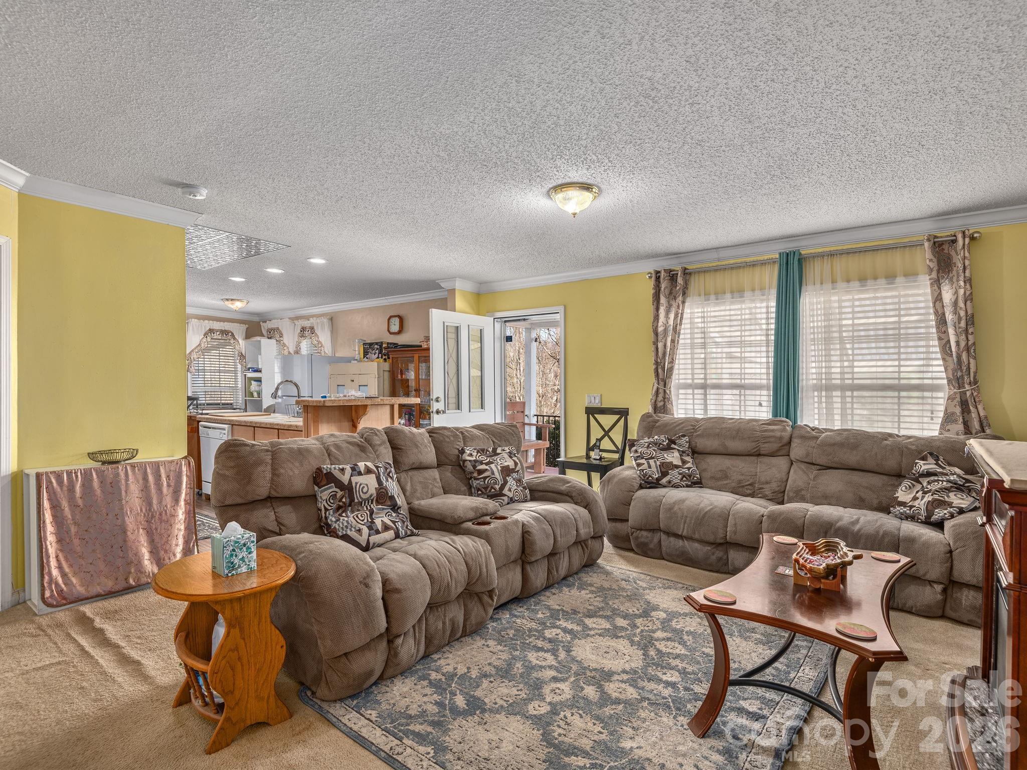 373 Starnes Cove Road Candler, NC 28715 - Photo 3 of 21 a living room with furniture and a large window
