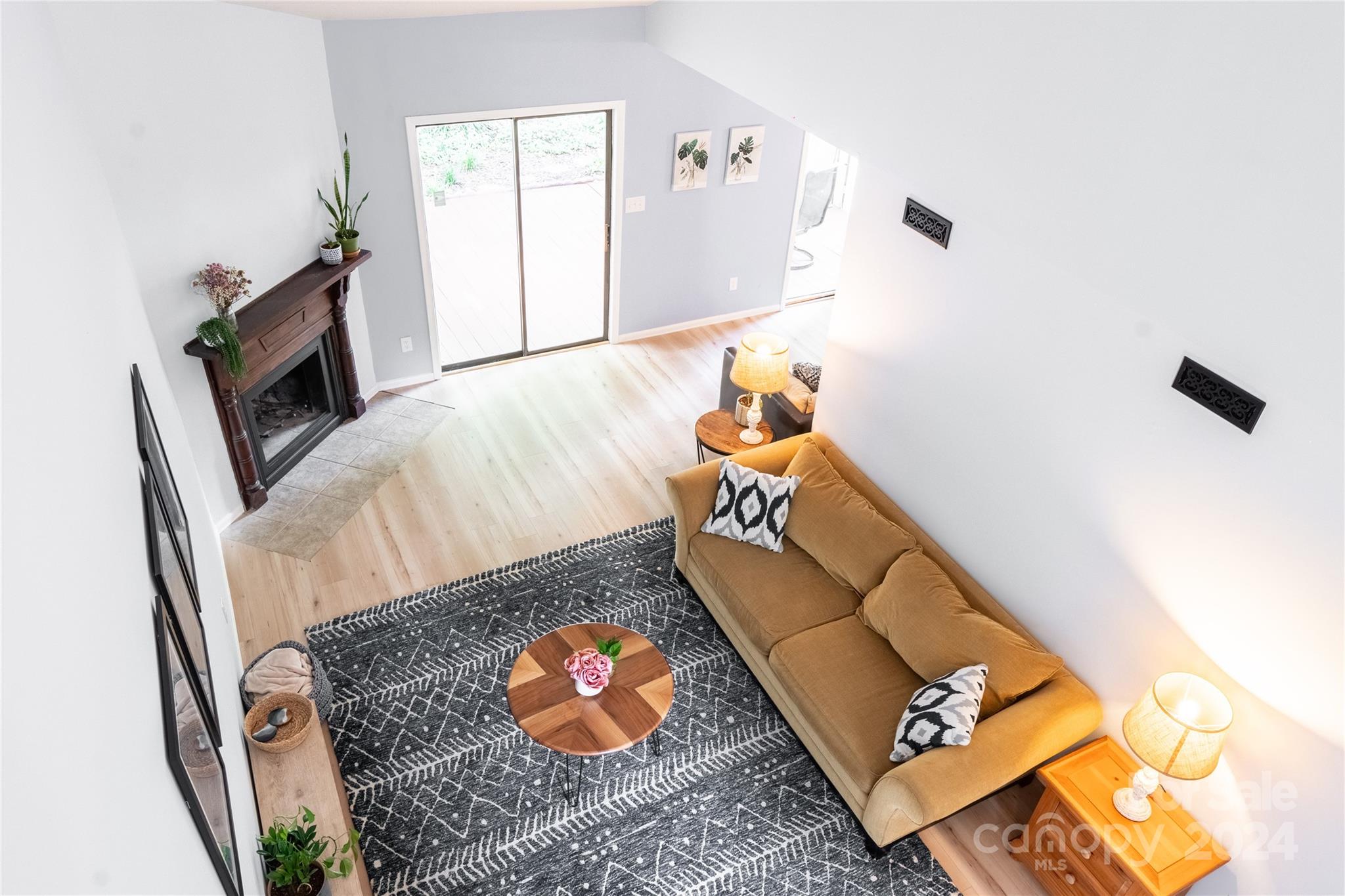 6714 Thermal Road Charlotte, NC 28211 - Photo 5 of 25 a living room with furniture and a rug