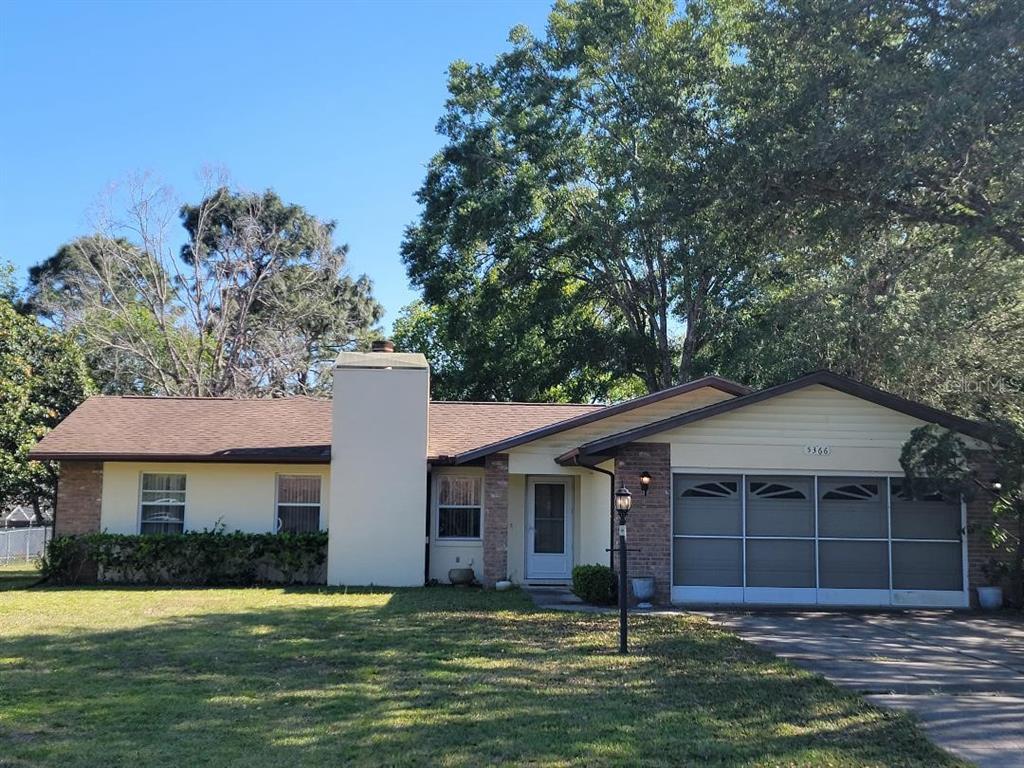 5366 East Arthur Street Inverness, FL 34452 - Photo 1 of 1 a front view of a house with a yard