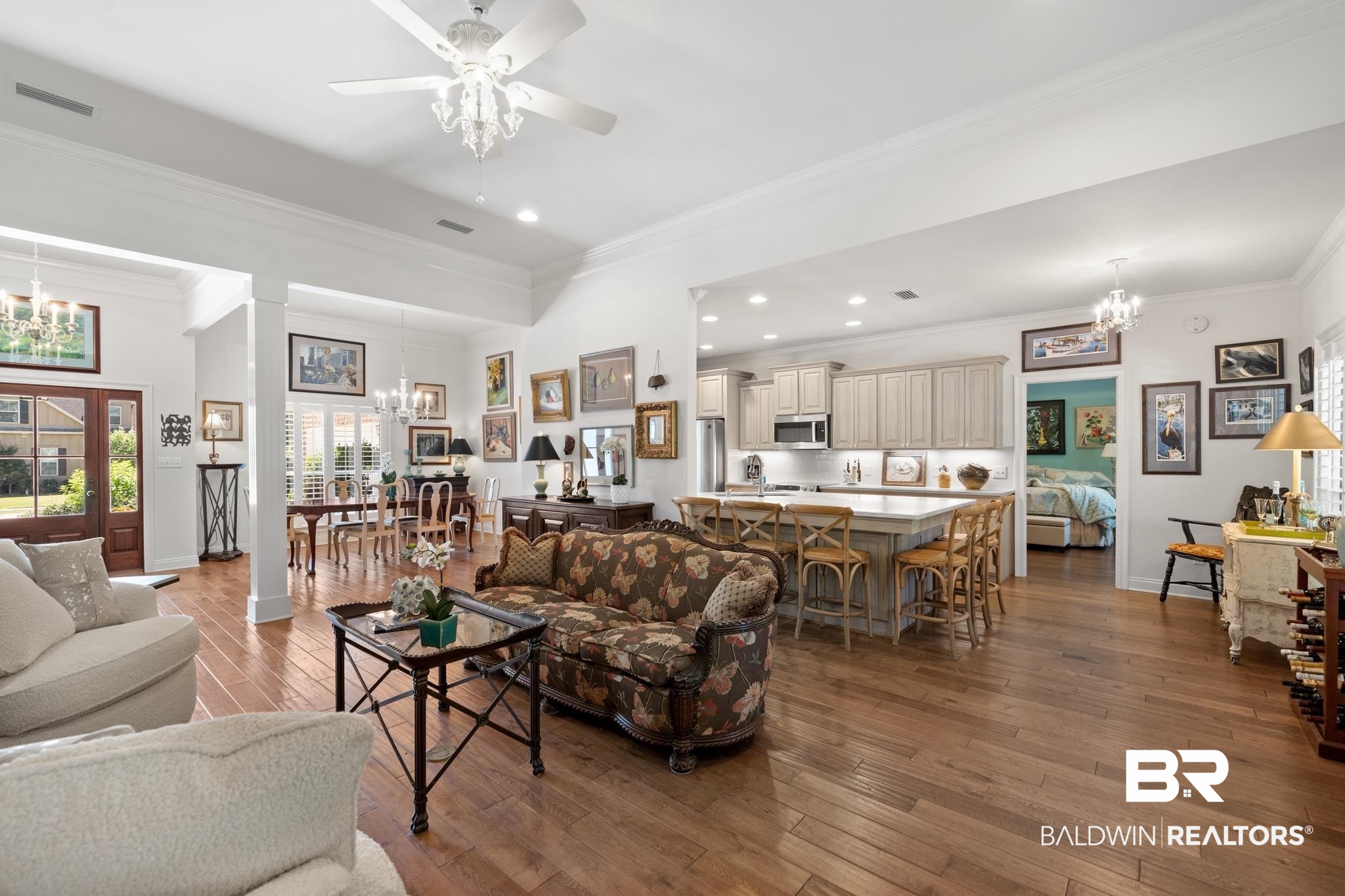 407 Rothley Avenue Fairhope, AL 36532 - Photo 9 of 33 Great Room to Kitchen