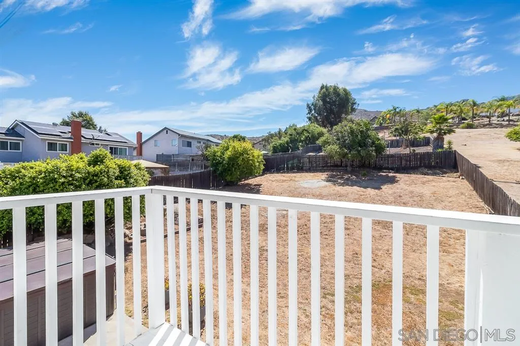 11027 Eddington Road Santee, CA 92071 - Photo 16 of 25 a view of a street from a balcony