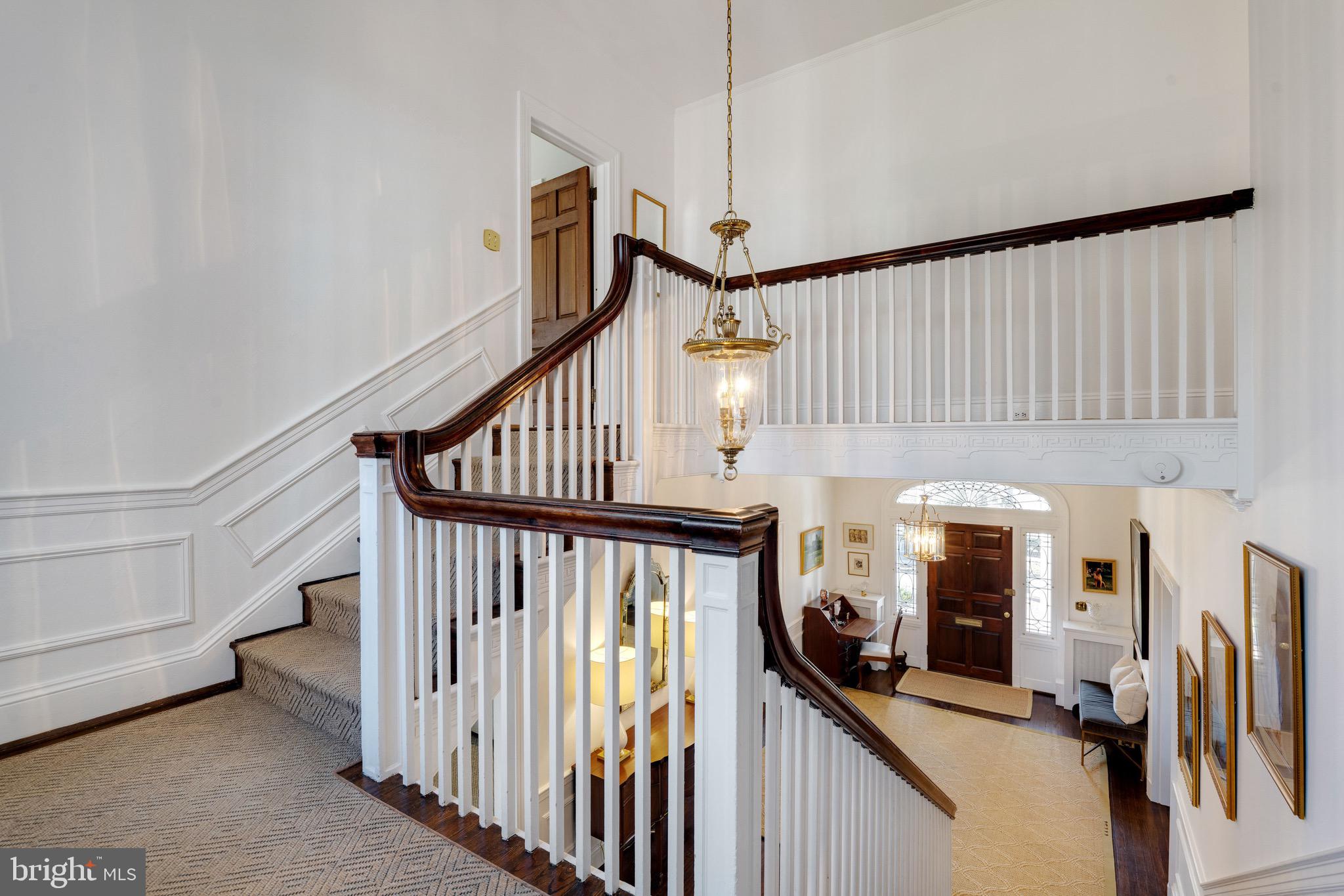 500 Somerset Road Baltimore, MD 21210 - Photo 27 of 80 Grand stairscase to second level