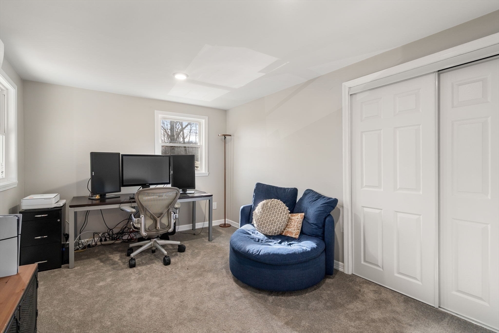 146 Warren Road Brimfield, MA 01010 - Photo 18 of 30 a living room with furniture and a flat screen tv