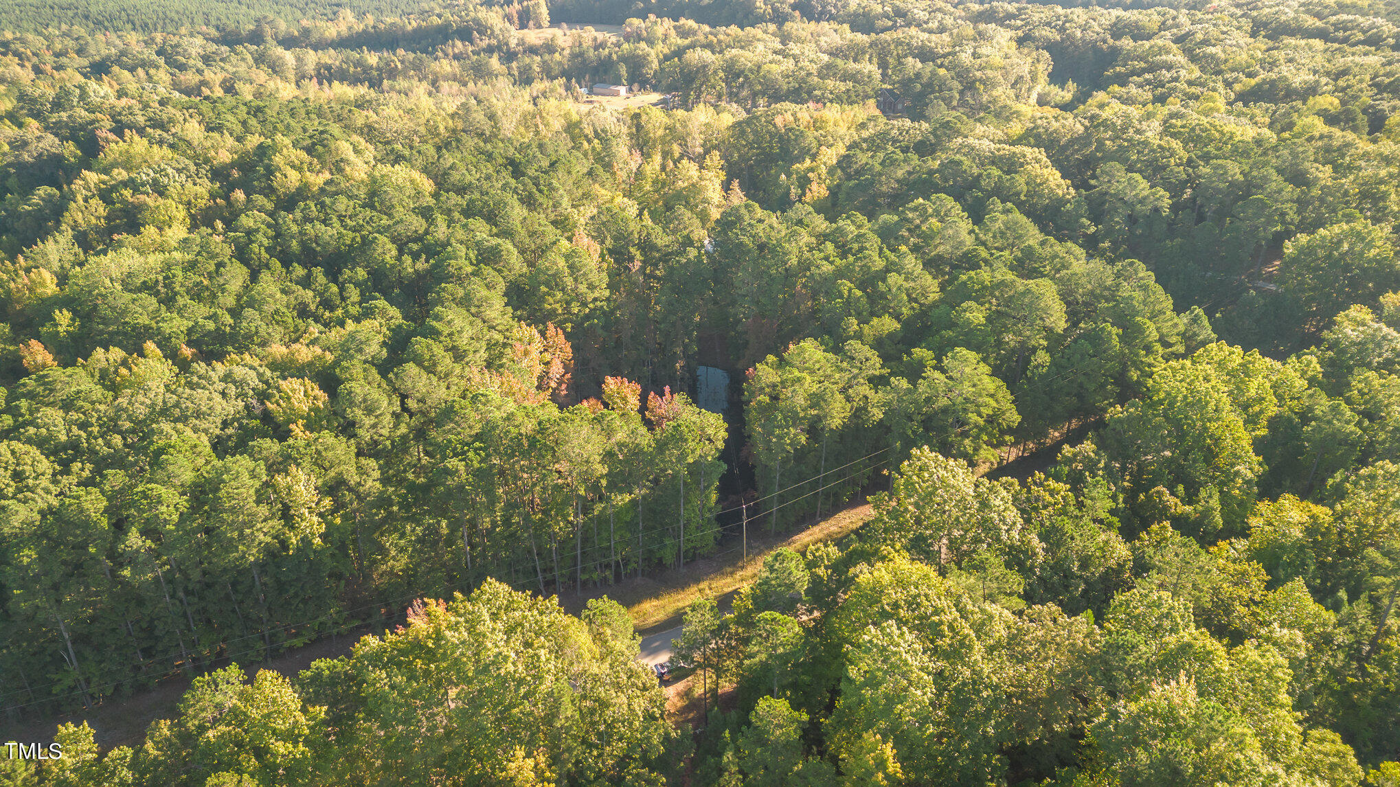 590 Truth Road New Hill, NC 27562 - Photo 9 of 11 a view of a lake with a yard