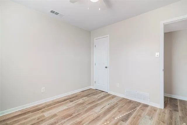wooden floor in a room