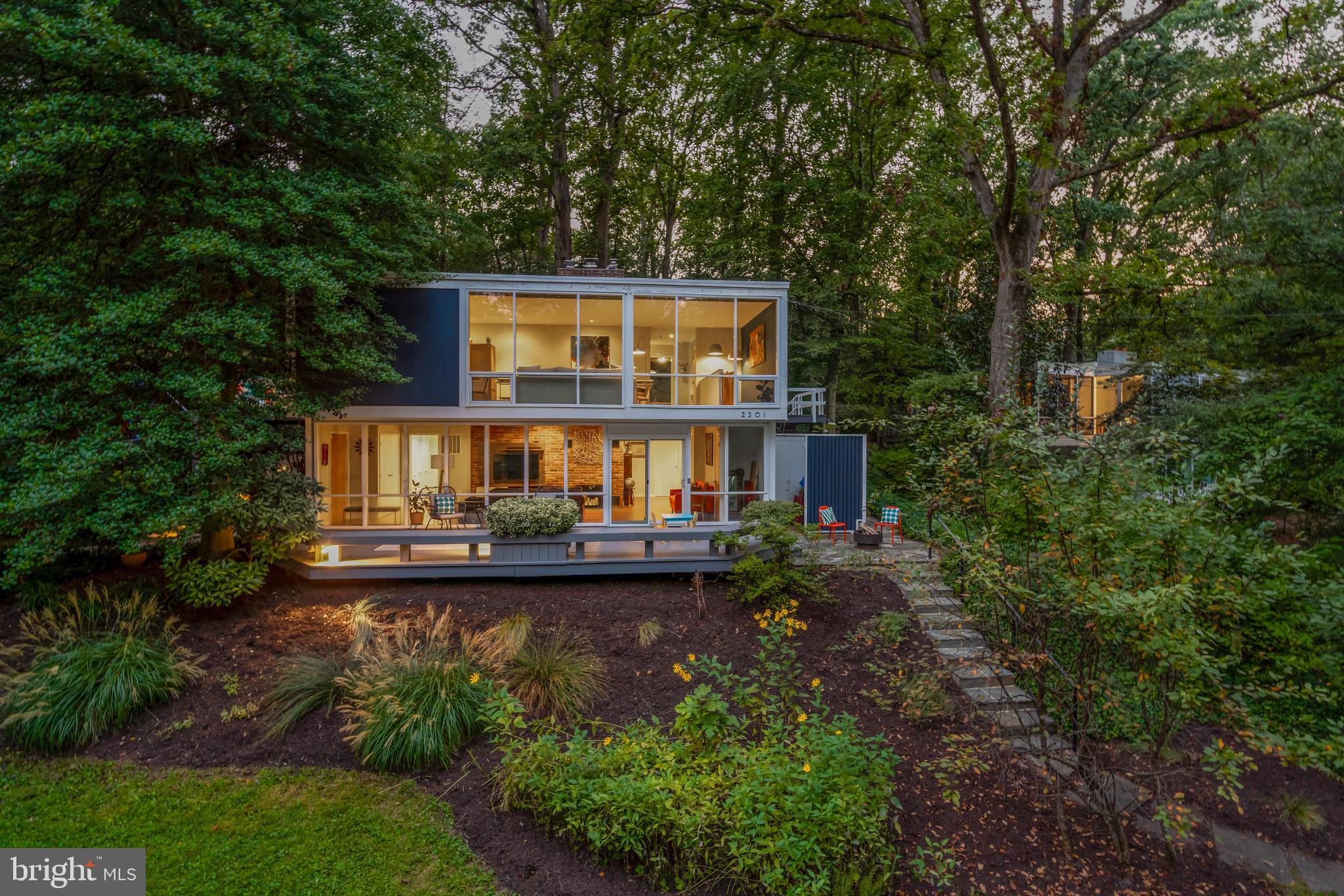 2201 Paul Spring Road Alexandria, VA 22307 - Photo 1 of 24 Stunning Mid-Century Modern Home in Hollin Hills!