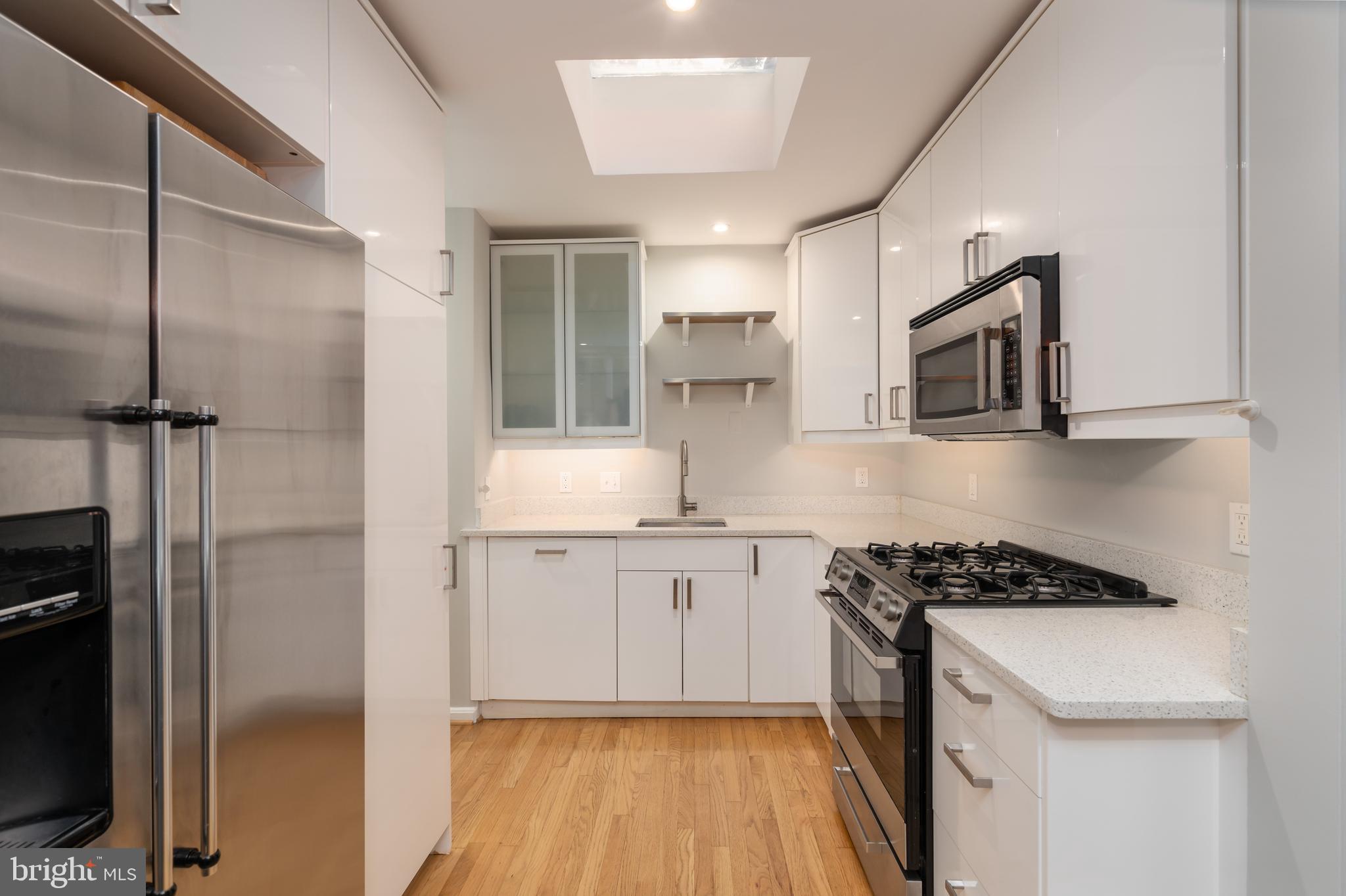 2201 Paul Spring Road Alexandria, VA 22307 - Photo 16 of 24 Clean Kitchen with Skylight.
