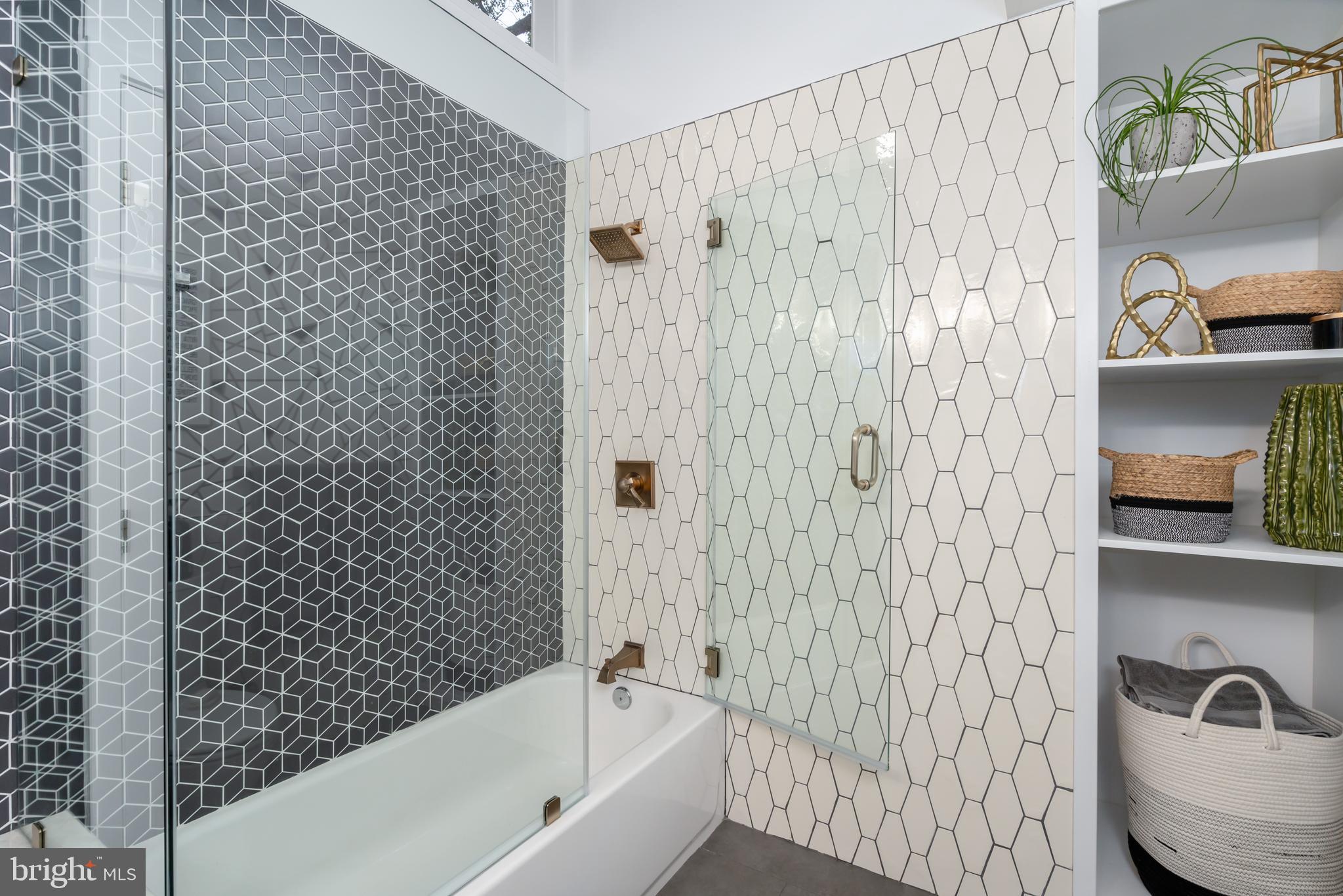 2201 Paul Spring Road Alexandria, VA 22307 - Photo 21 of 24 Designer tile to compliment