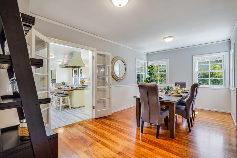McDaniel Avenue San Jose, CA 95126 - Photo 15 of 54 a view of a dining room with furniture window and wooden floor