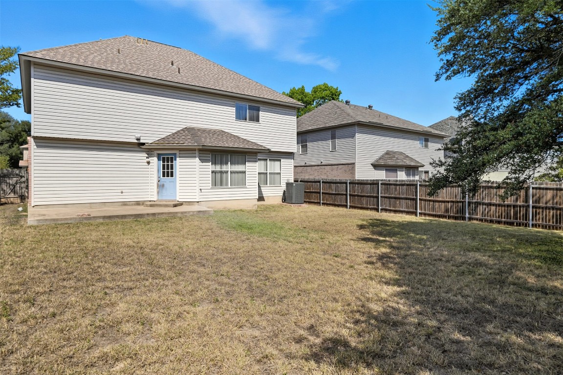 1312 Rosie Lane Cedar Park, TX 78613 - Photo 38 of 38 a view of a house with a backyard