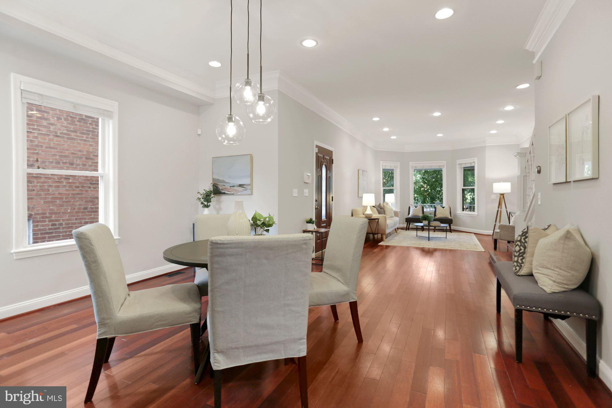 215 T Street Northeast Washington, DC 20002 - Photo 6 of 31 Flowing to Your Dining Area