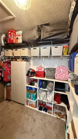 a view of storage and utility room