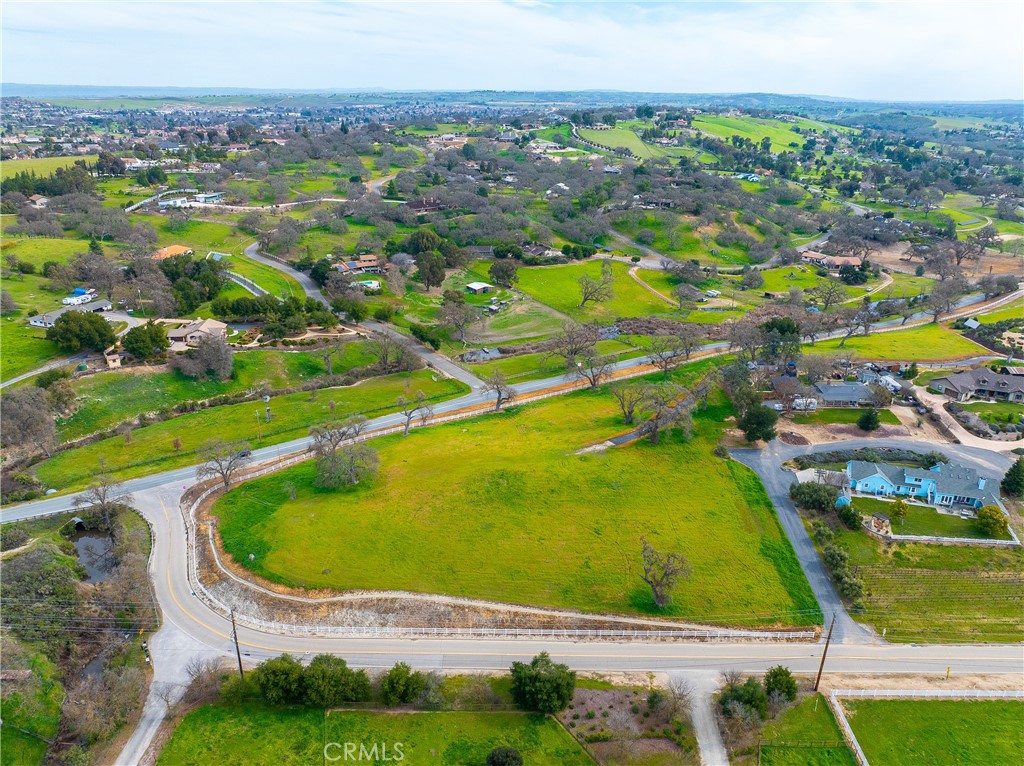 2.93 acre corner parcel sitting above nearby roads