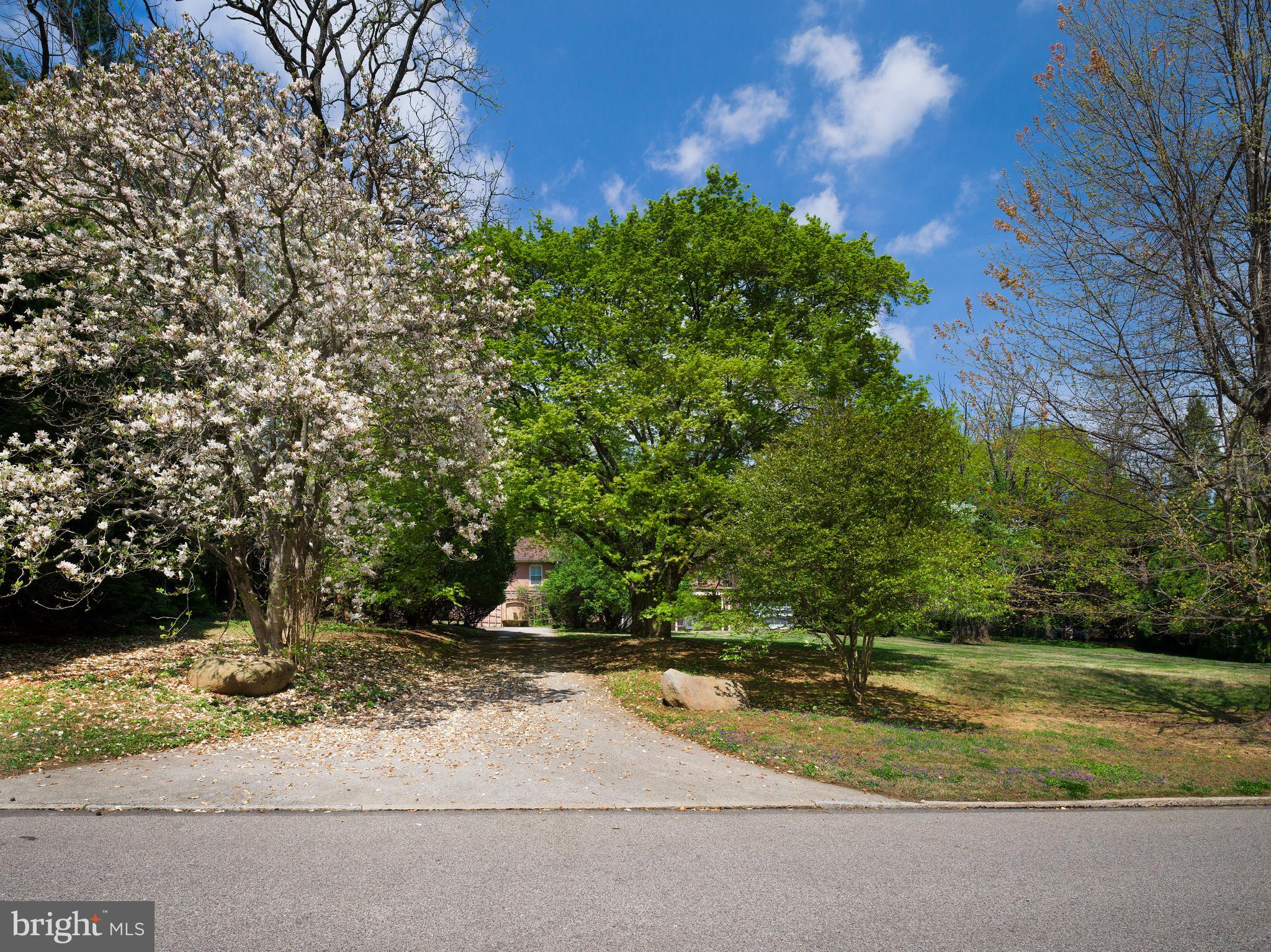 1114 Brynlawn Road Villanova, PA 19085 - Photo 8 of 24 a view of a yard with flower plants