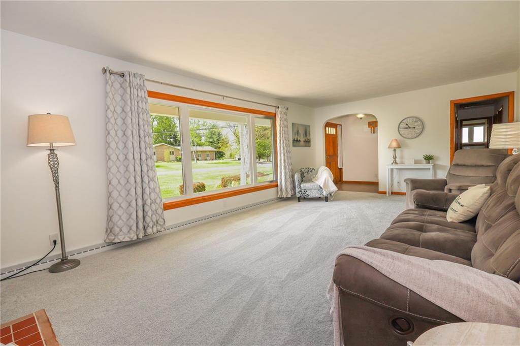 3689 Ridgewood Drive Hermitage, PA 16148 - Photo 15 of 49 a living room with furniture and a large window