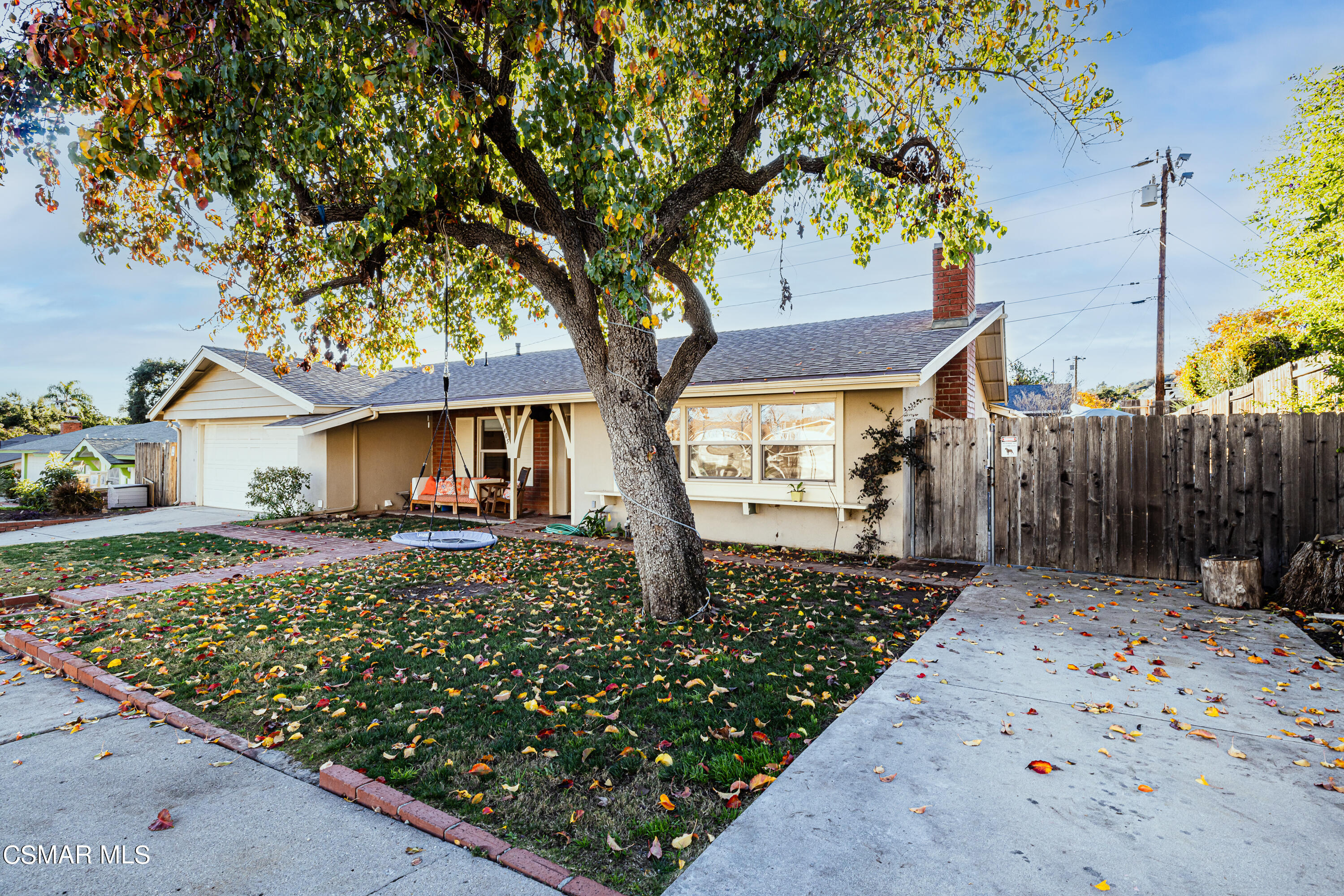 1405 Meadowbrook Road Ojai, CA 93023 - Photo 2 of 25 a front view of a house with garden