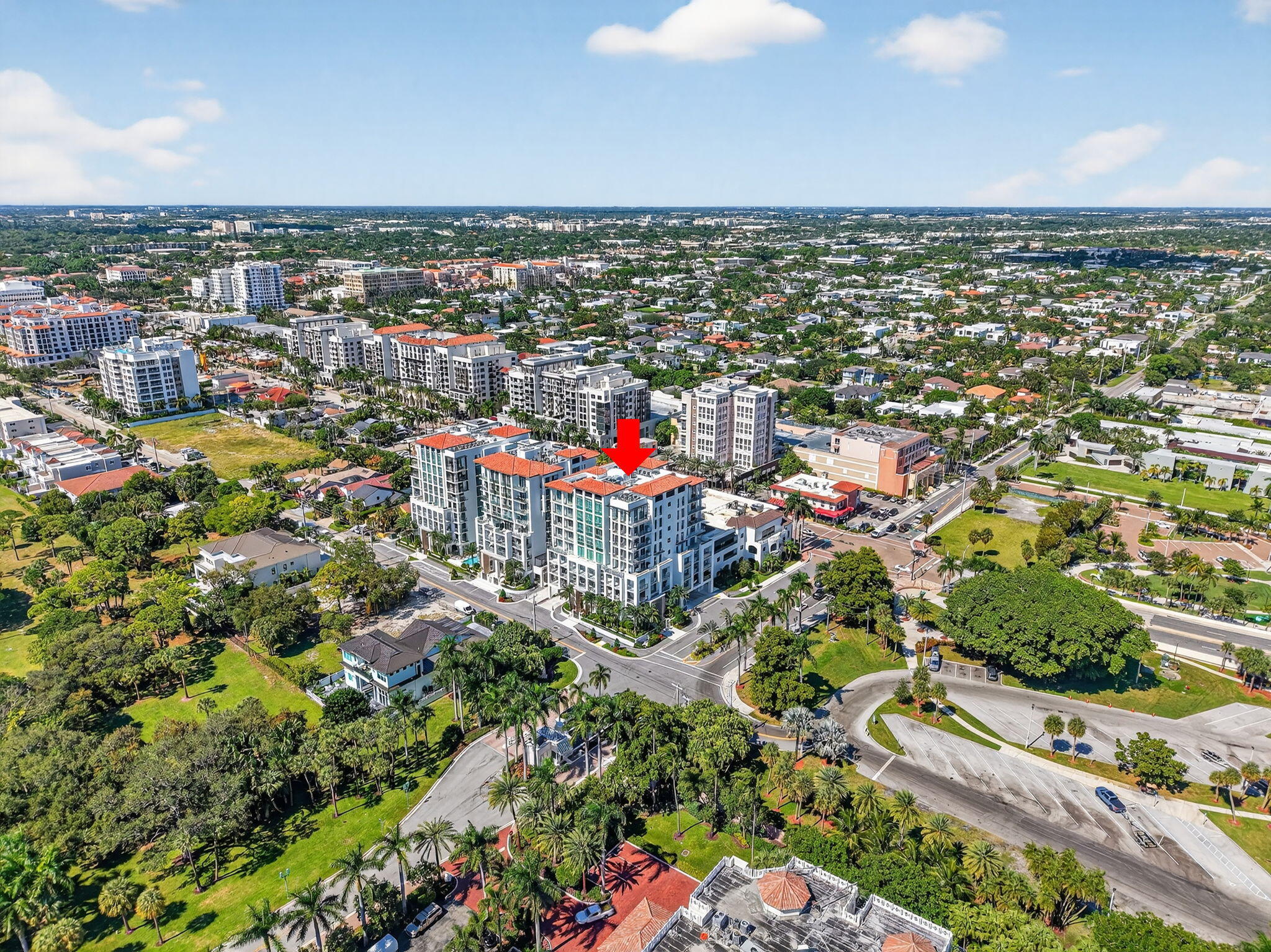 495 East Royal Palm Road, Unit 402 Boca Raton, FL 33432 - Photo 72 of 72 an aerial view of multiple house