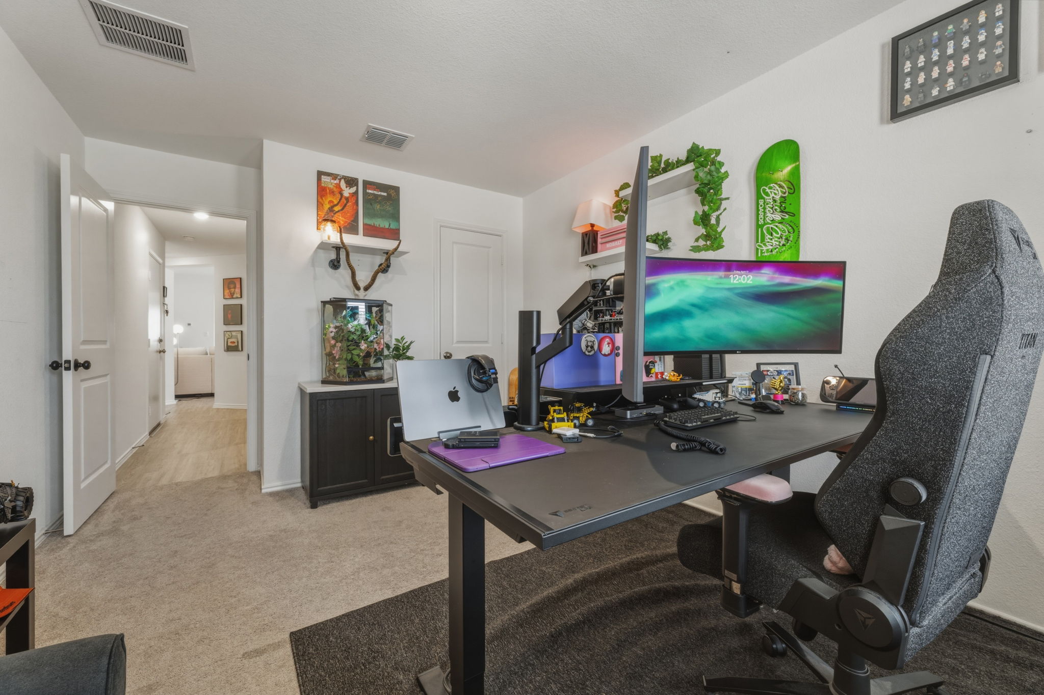 185 Sormonne Loop Kyle, TX 78640 - Photo 28 of 40 a view of a workspace with furniture and toys