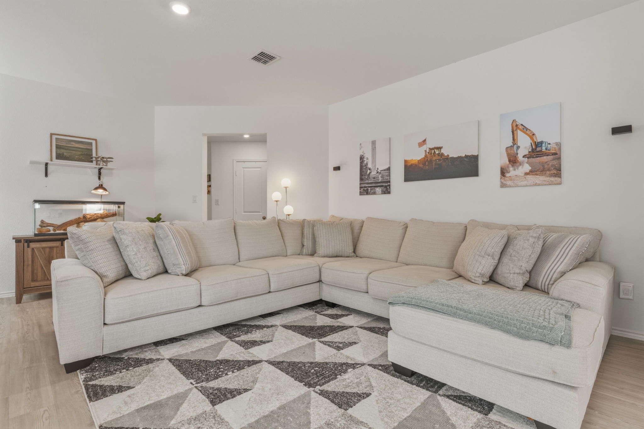 185 Sormonne Loop Kyle, TX 78640 - Photo 7 of 40 a living room with furniture and a couch