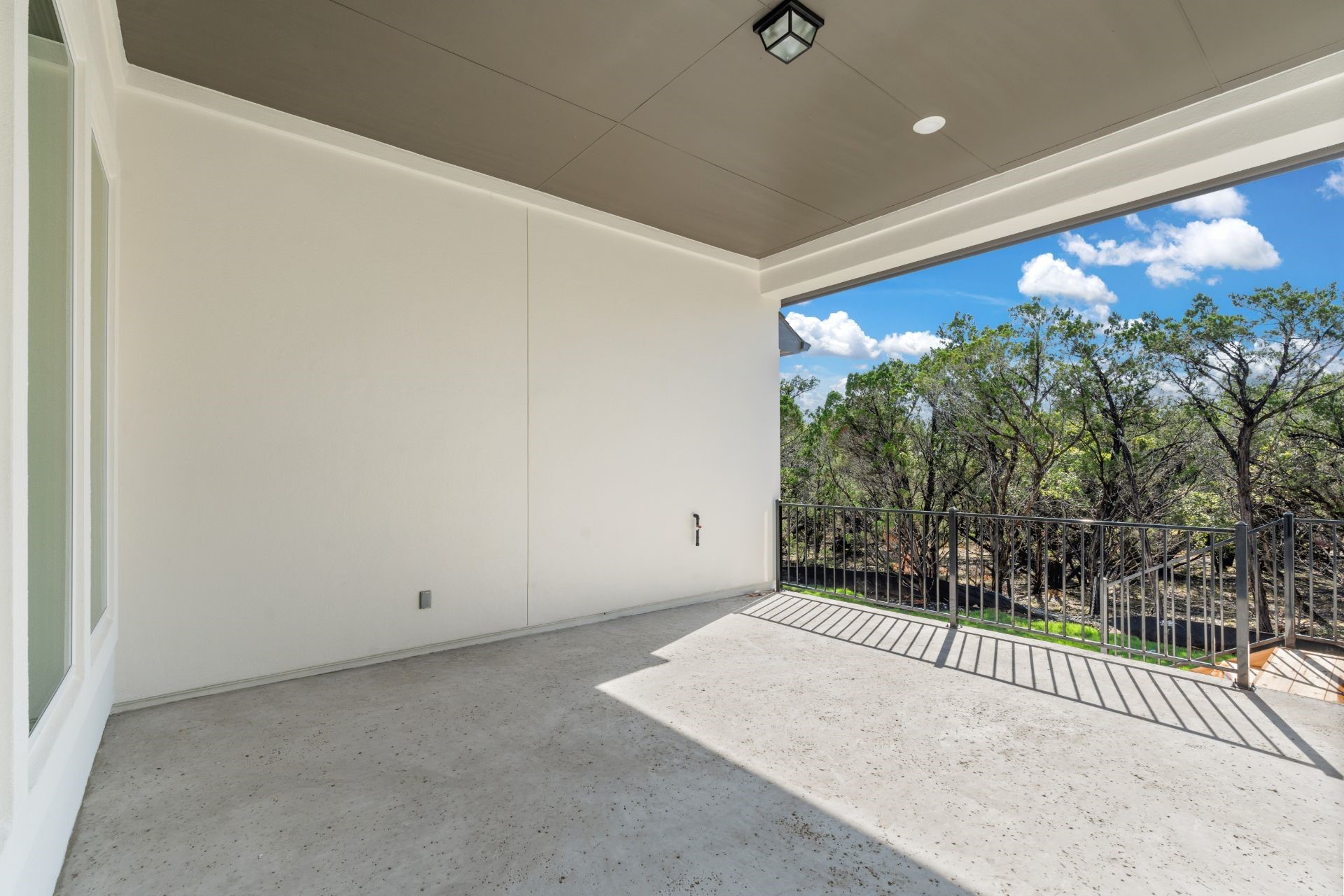 5126 Destination Way Jonestown, TX 78645 - Photo 20 of 35 Rear Covered Patio