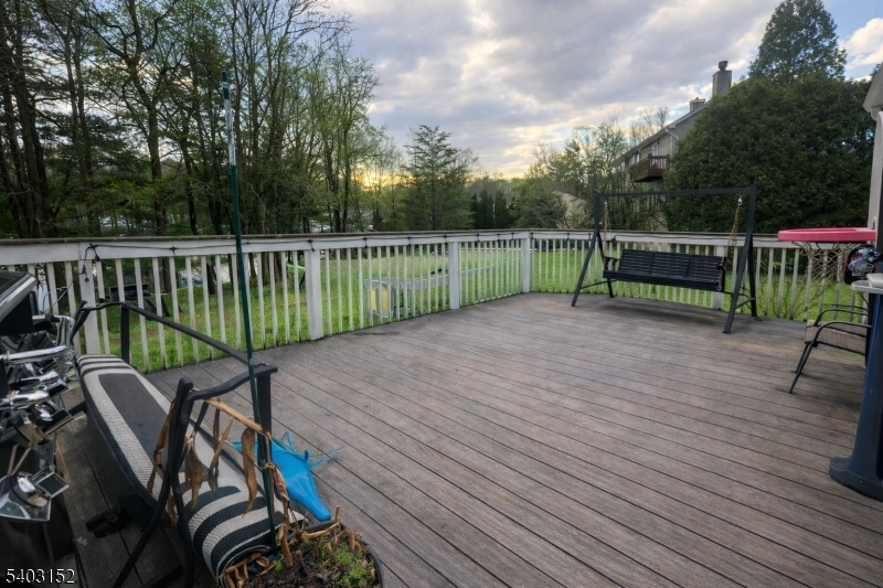 2 Robert Street Flanders, NJ 07836 - Photo 30 of 38 a view of deck with a white roof and wooden fence