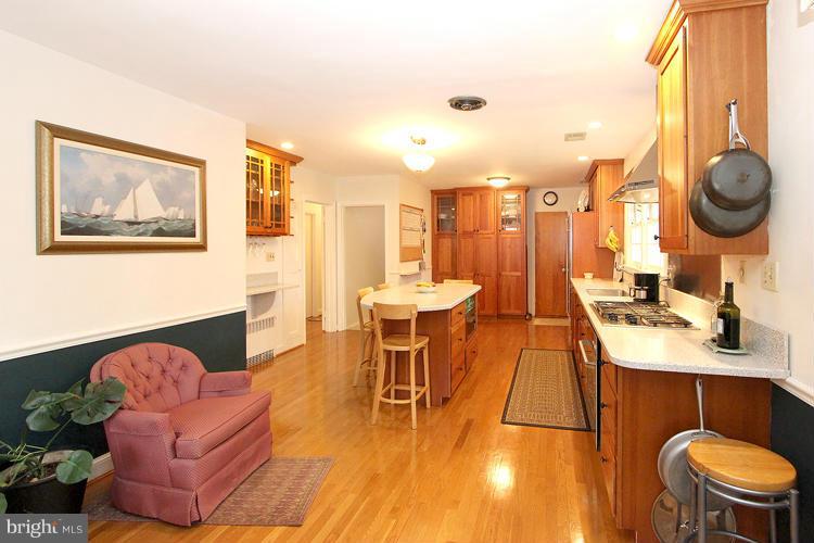 5812 Conway Road Bethesda, MD 20817 - Photo 9 of 25 Kitchen w/beautiful hardwoods