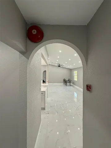 wooden floor in a room