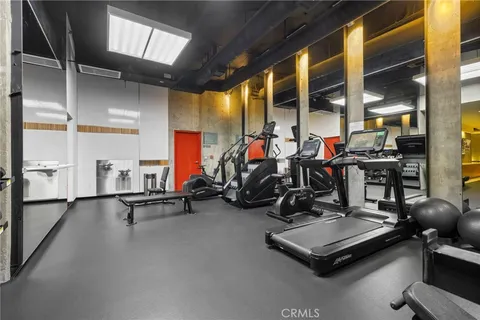 a view of city with tall buildings