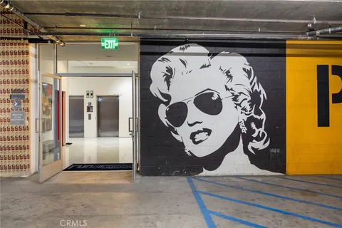 a front view of a multi story building