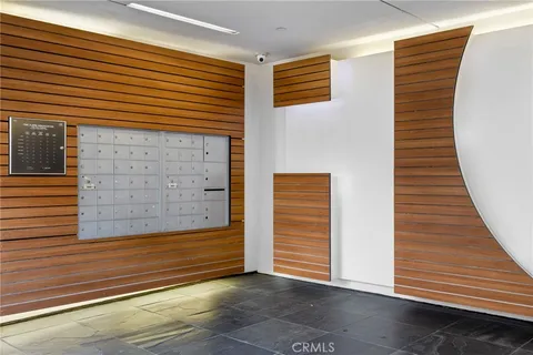 a front view of a building with street view