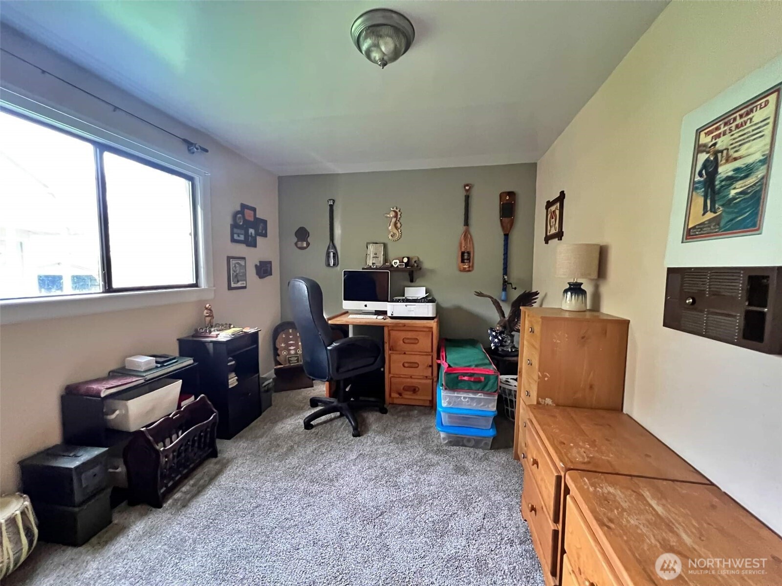 278 Wilson Road Mossyrock, WA 98564 - Photo 20 of 33 a living room with furniture fireplace and a window