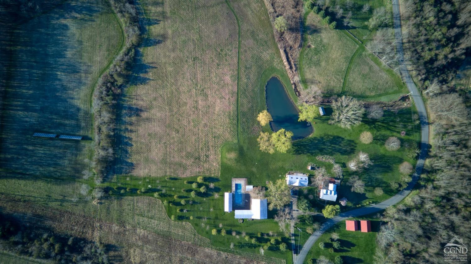 261 Kipp Road Hudson, NY 12534 - Photo 35 of 36 an aerial view of a house