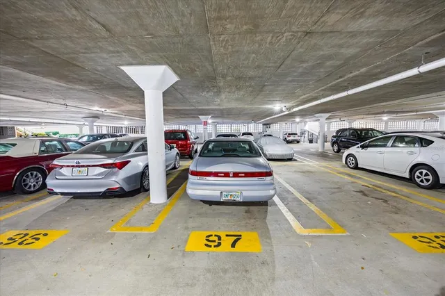 a view of a city with tall buildings