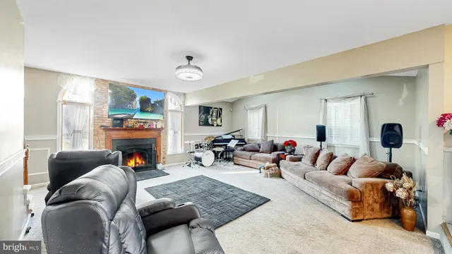 a view of an entryway with furniture and toys