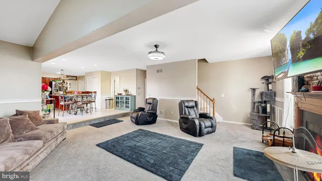 a bed room with a bed and a couch