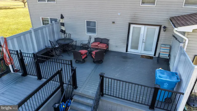 a picture of a room with a bench