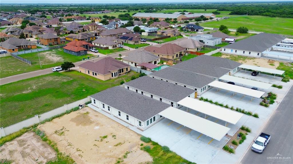 5325 Vision Street, Unit A Rio Grande City, TX 78582 - Photo 3 of 8 an aerial view of a house with a garden