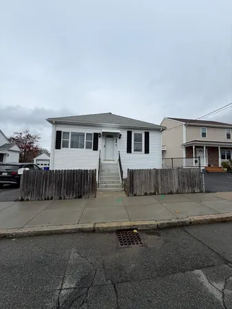 a view of a house with a patio