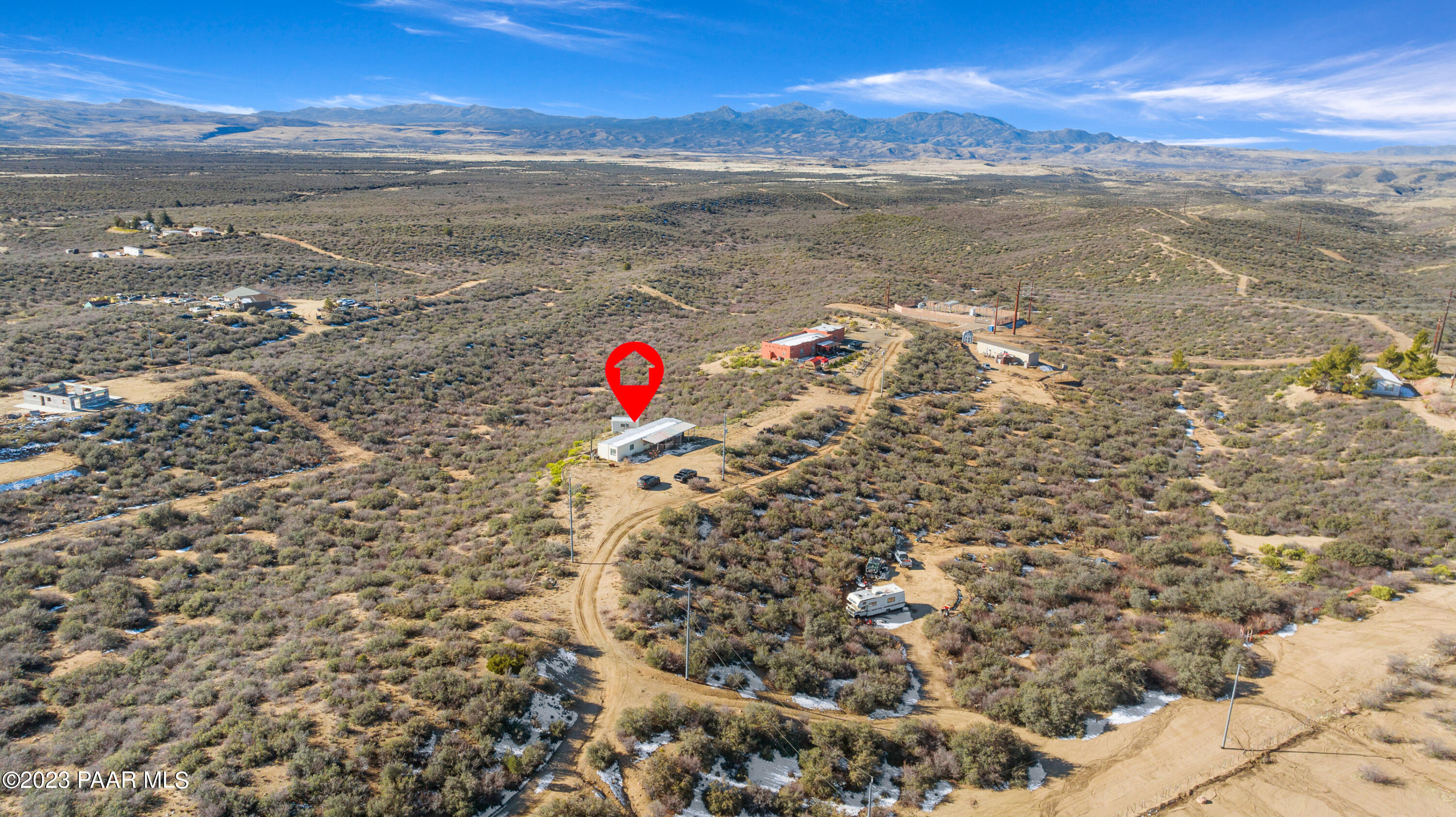 8395 West Red Rock Road Kirkland, AZ 86332 - Photo 21 of 30 021_Aerial