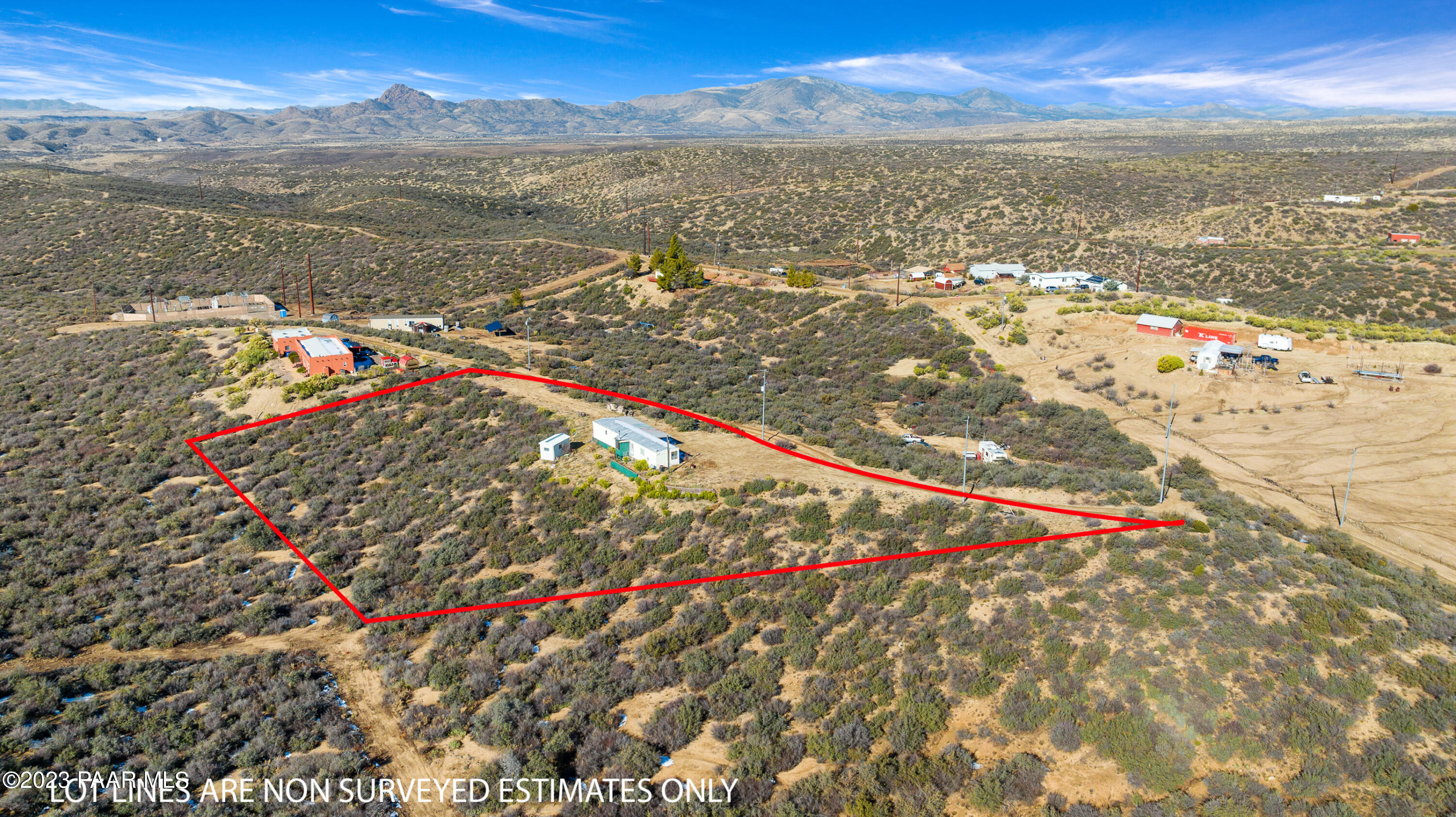 8395 West Red Rock Road Kirkland, AZ 86332 - Photo 23 of 30 023_Aerial