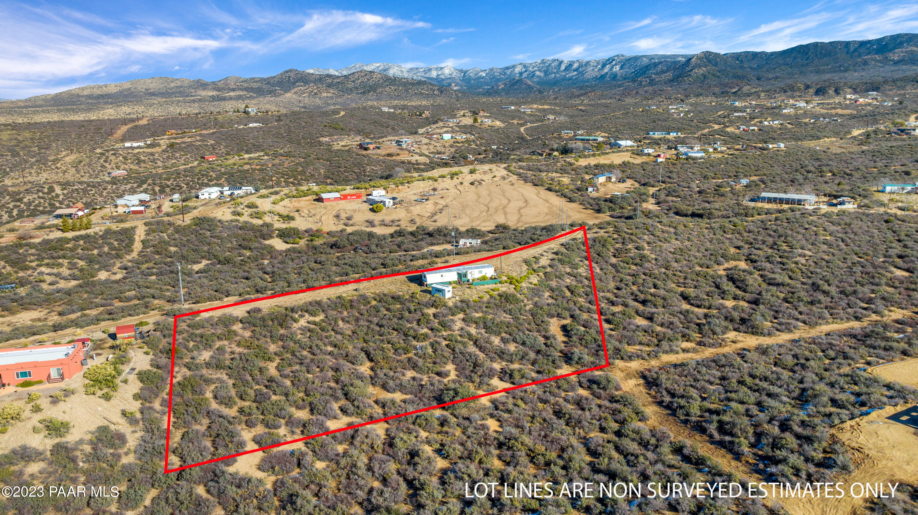 8395 West Red Rock Road Kirkland, AZ 86332 - Photo 24 of 30 024_Aerial