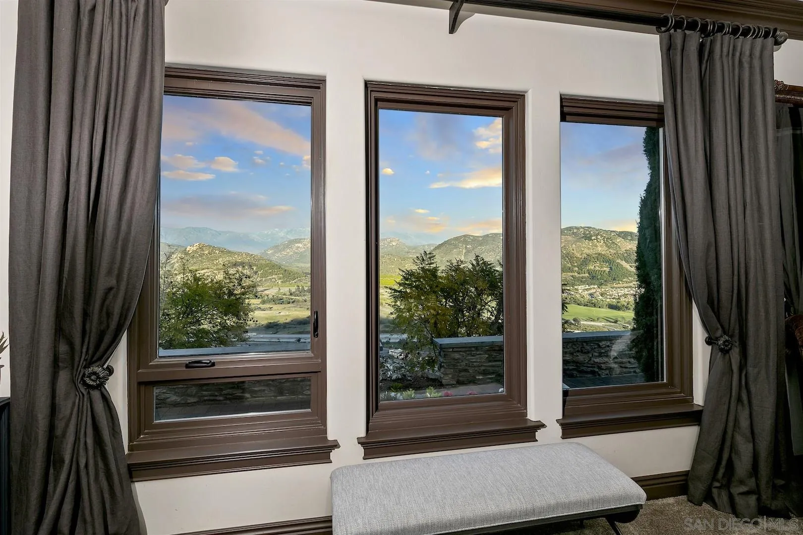 3056 Sumac Road Fallbrook, CA 92028 - Photo 26 of 44 a view of a room that has a large window and front door