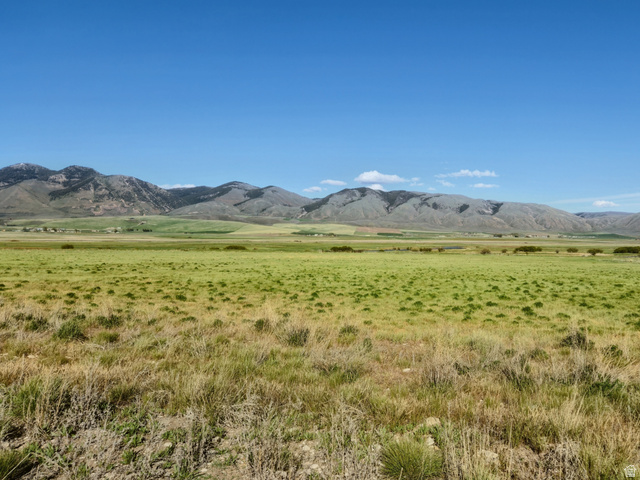 1760 Lower Bern Road, Unit 7 Bern, ID 83220 - Photo 4 of 7 Expansive green fields under a clear blue sky, featuring distant mountains and a rural landscape