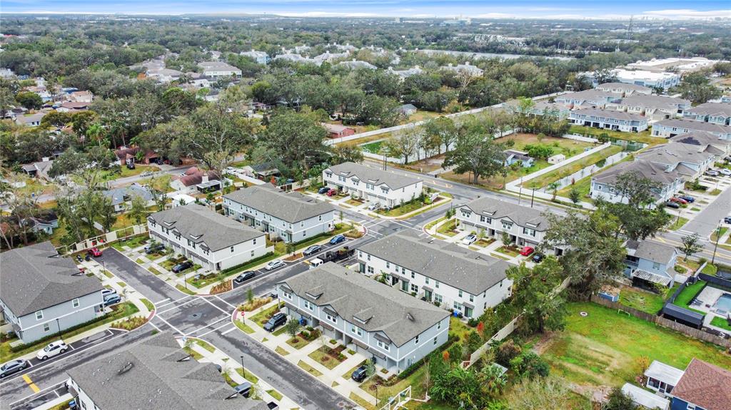 2764 Emory Sound Place Brandon, FL 33510 - Photo 41 of 43 an aerial view of a city with lots of residential buildings