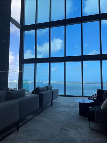 a view of a balcony with an outdoor space