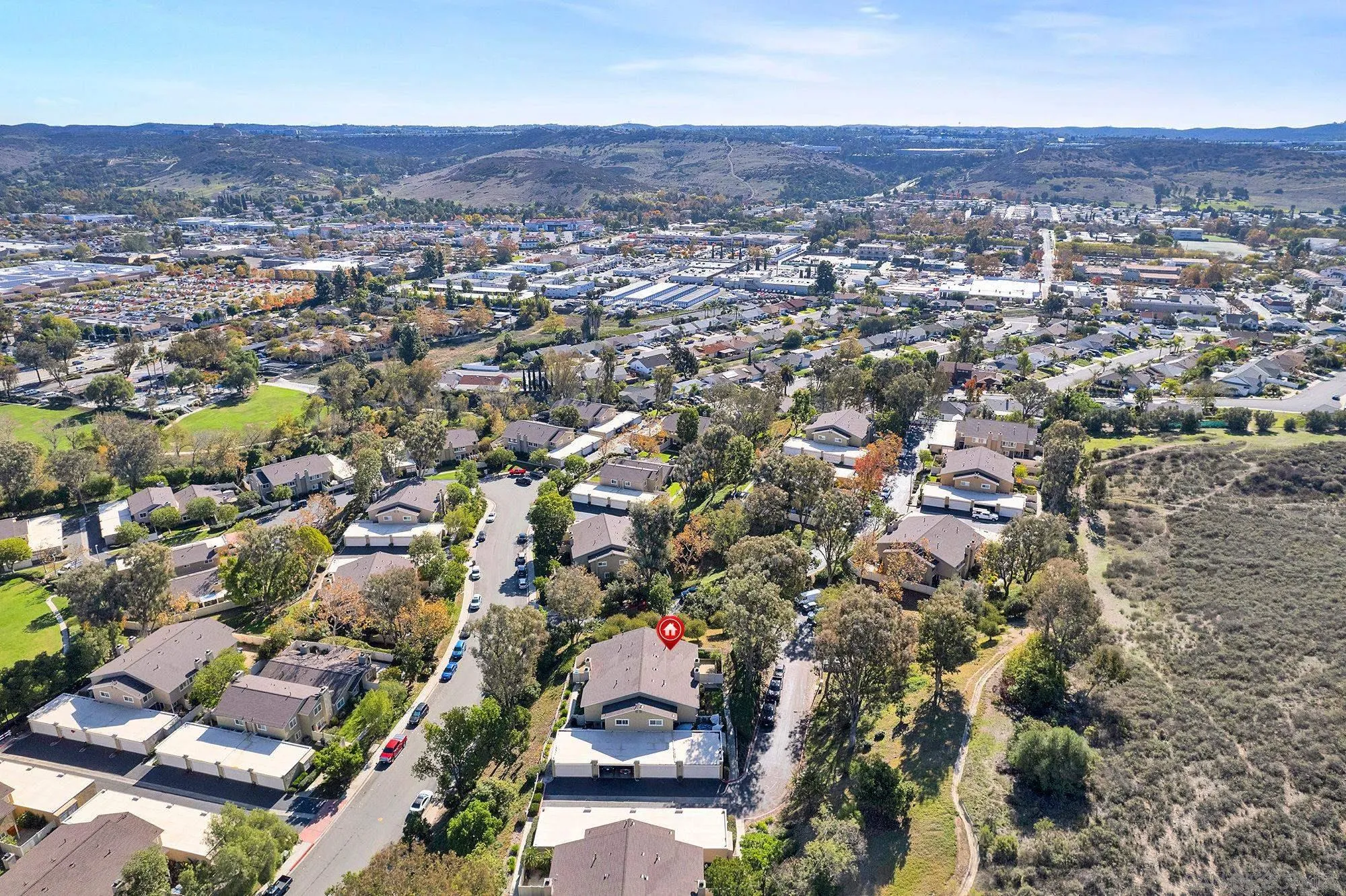 13644 Mulberry Tree Court Poway, CA 92064 - Photo 37 of 37 an aerial view of residential houses with outdoor space