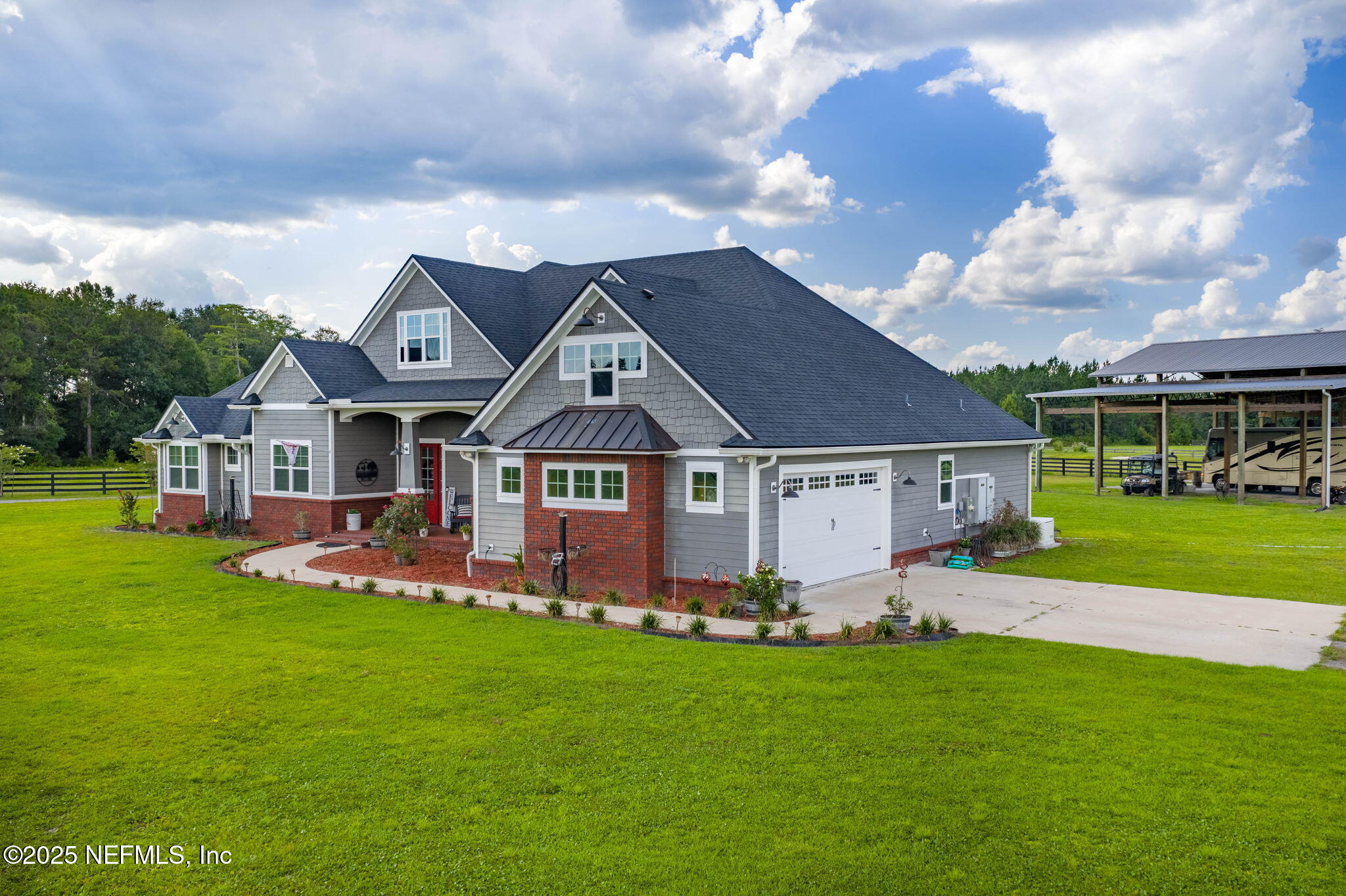 54515 Wildlife Way Callahan, FL 32011 - Photo 86 of 90 a front view of a house with a yard