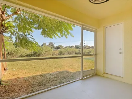 a view of ocean from a balcony
